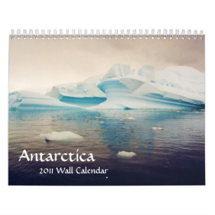 La Antártida, calendario de pared 2011
