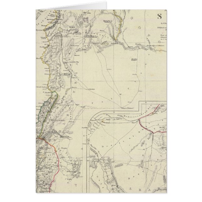 La antigua Siria al Sinaí (Frente)