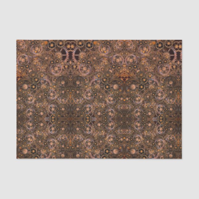 La antigüedad de bronce fresca adapta el papel (Anverso)