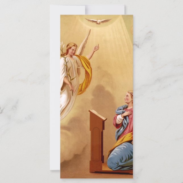 La Anunciación de la Virgen María (Anverso)