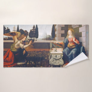 La Anunciación, Leonardo da Vinci, 1472-1473