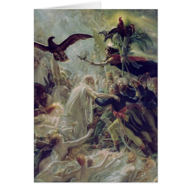 La apoteosis de los héroes franceses (Frente)