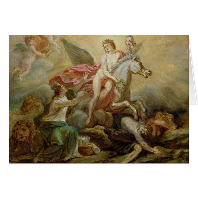 La apoteosis de Voltaire, 1778 (Anverso (Horizontal))