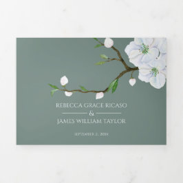 La Apple Blanca Florece Todo En Una Invitación De