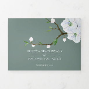 La Apple Blanca Florece Todo En Una Invitación De