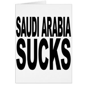 La Arabia Saudita chupa