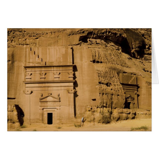 La Arabia Saudita, sitio de Madain Saleh, 3 (Anverso (Horizontal))