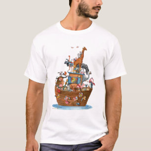 La arca de Noah de los animales - camiseta