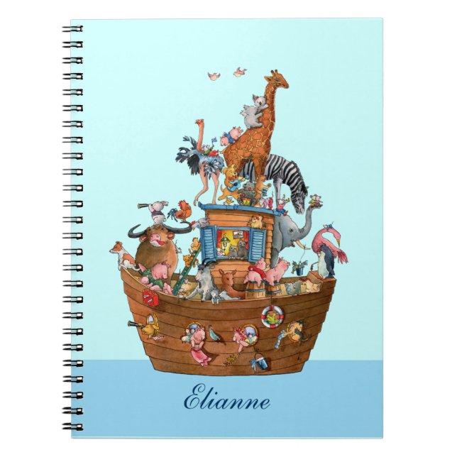 La arca de Noah de los animales - cuaderno (Frente)