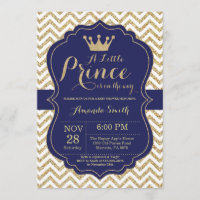 La armada de invitaciones y el oro de Prince Baby