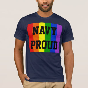 La armada está orgullosa de la camiseta oscura arc