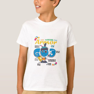 La armadura de dios embroma la camiseta suave