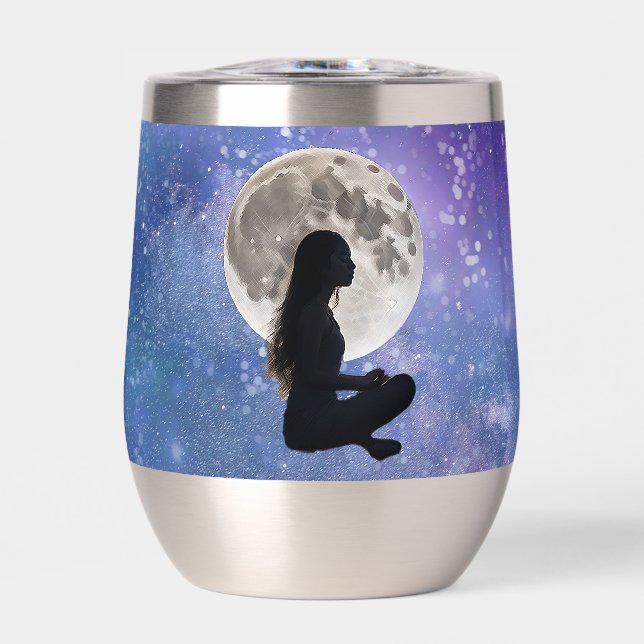 La armonía de la serenidad lunar: Hija del místico (Frente)