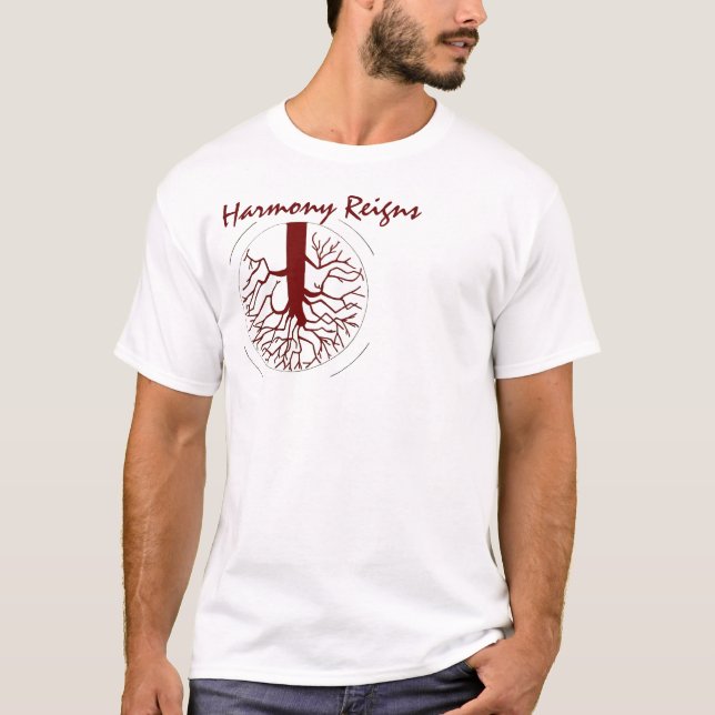 La armonía reina camiseta (Anverso)