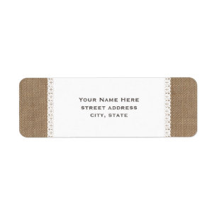 La arpillera y el cordón inspiraron la etiqueta d