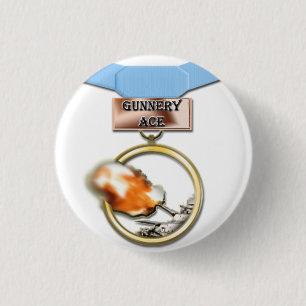 La artillería Ace el botón de la medalla
