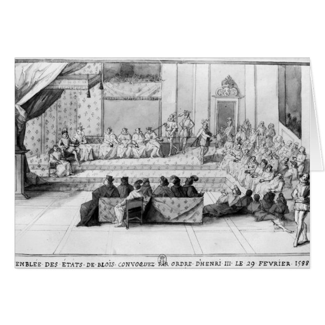 La Asamblea de los Bienes de Blois (Anverso (Horizontal))