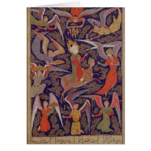 La ascensión del profeta Mohammed, persa