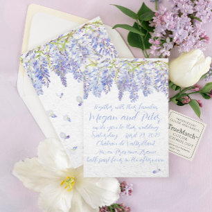 La Atelier   Invitación de Boda Manuscrita Jardín 