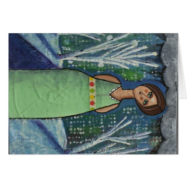 La aurora sale de la ciudad detrás (Anverso (Horizontal))