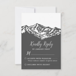 La aventura comienza en el Boda Gray RSVP