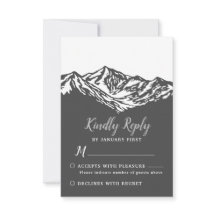 La aventura comienza en el Boda Gray RSVP