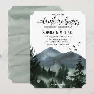 La Aventura Comienza Invitación de Despedida de So