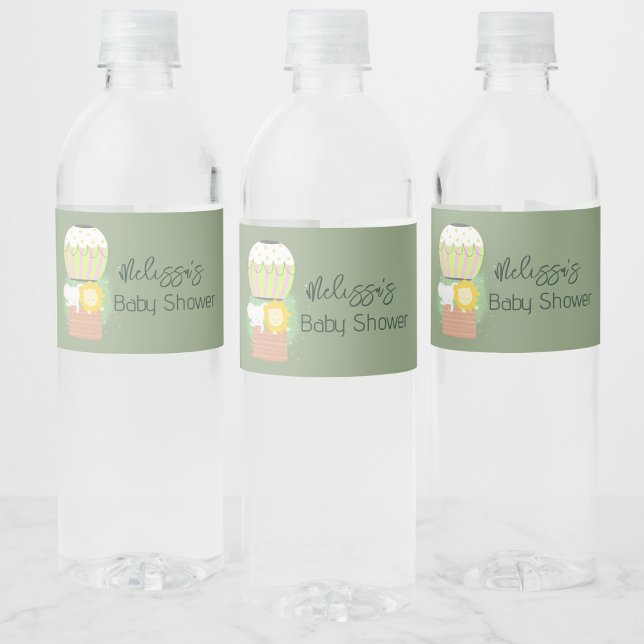 La aventura comienza la etiqueta de botella de agu (Subido por el creador)