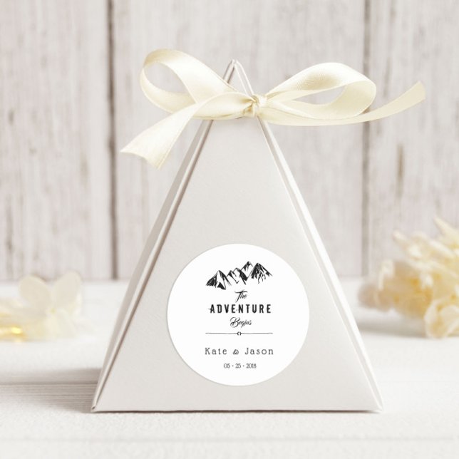 La aventura comienza ⎥ Pegatina de Ronda Rústica (Subido por el creador)