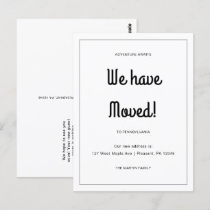 La aventura espera nueva Invitación de movimiento 