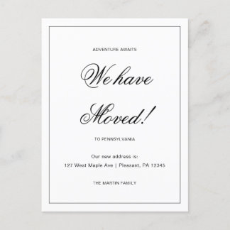 La aventura espera nueva Invitación de movimiento