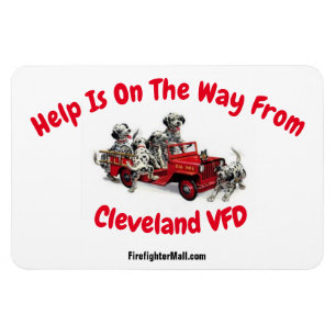 La ayuda está en camino imán flexible