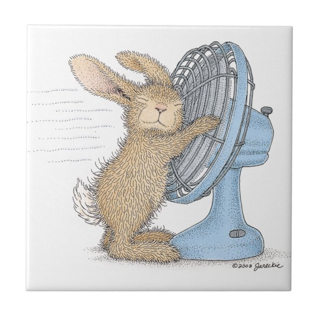 La baldosa cerámica de HappyHoppers® (Frente)