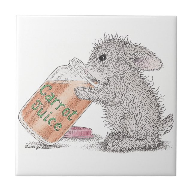 La baldosa cerámica de HappyHoppers® (Frente)