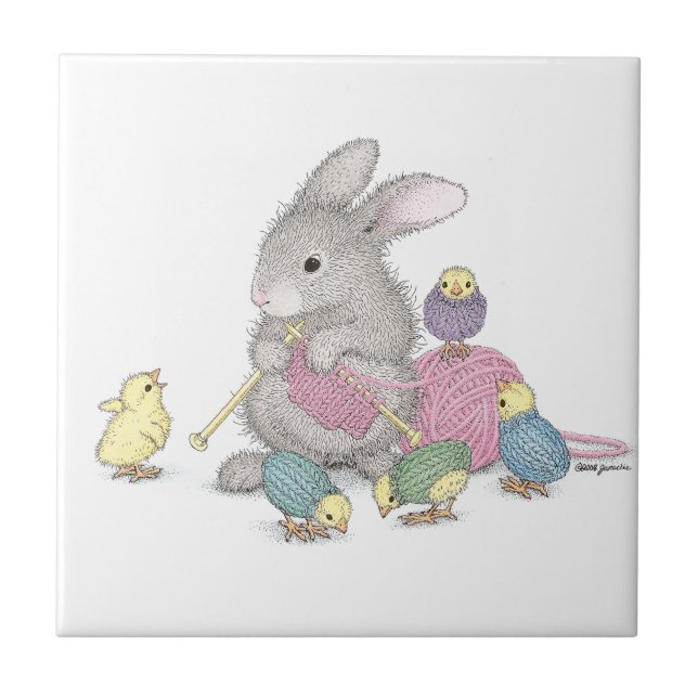 La baldosa cerámica de HappyHoppers® (Frente)