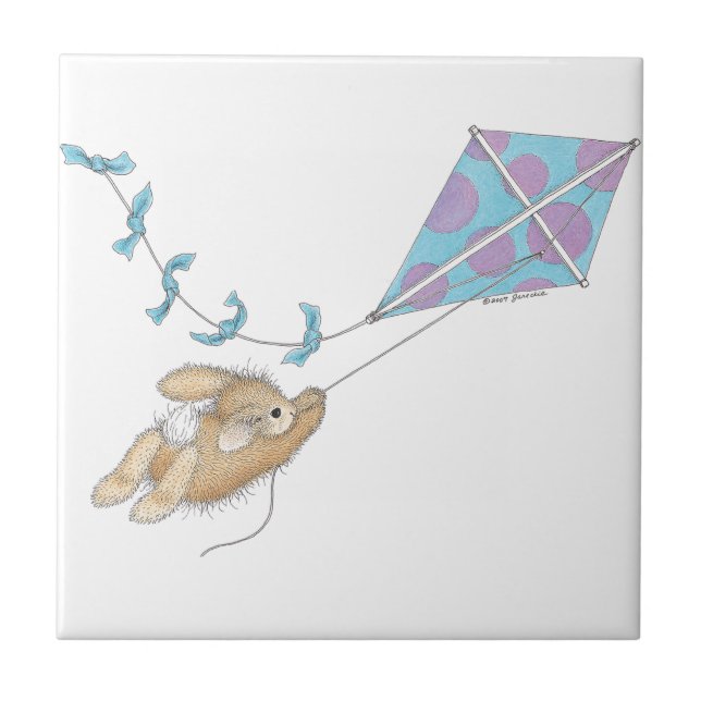 La baldosa cerámica de HappyHoppers® (Frente)