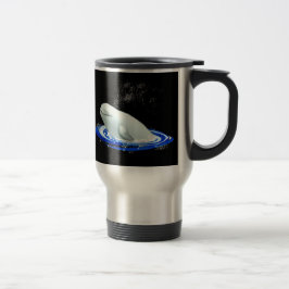 La ballena de la beluga va taza