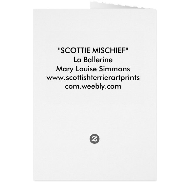 LA BALLERINE (Atrás)