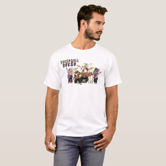 La banda camiseta blanca