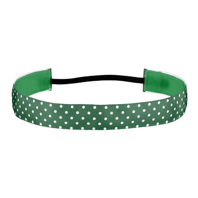 La banda de la cabeza del Polka verde (Anverso)