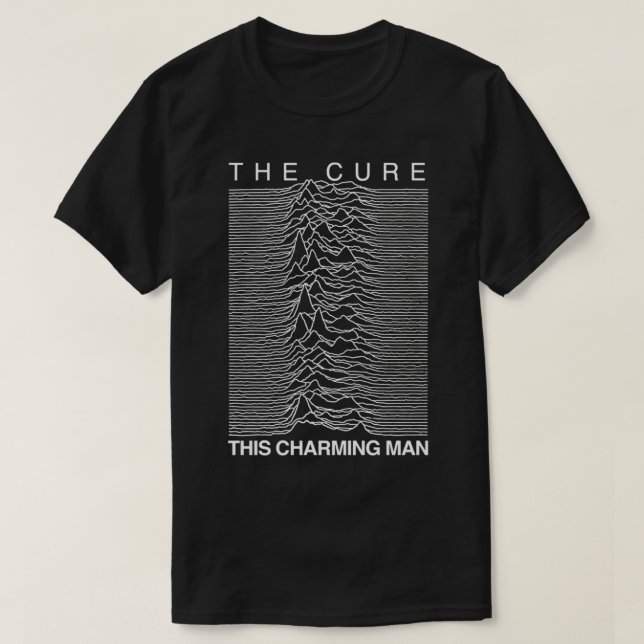 La banda de rock cura esta encantadora camiseta es (Diseño del anverso)