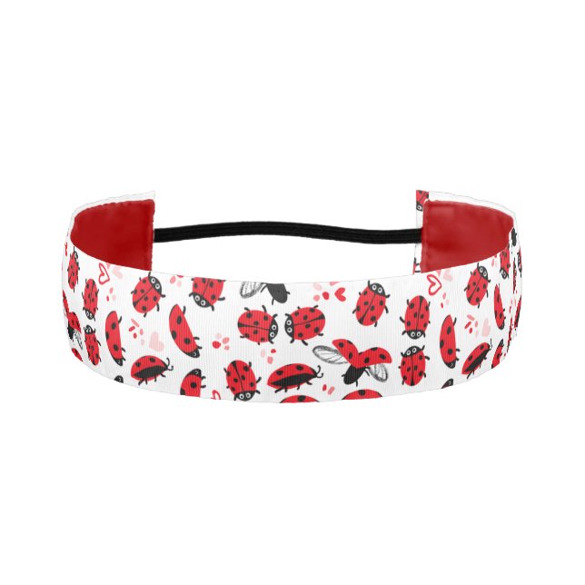 La banda principal de San Valentín Love bugs rojo  (Anverso)