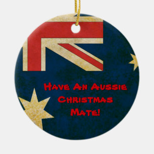 La bandera australiana tiene un ornamento