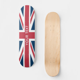 La bandera británica Union Jack para monopatín 