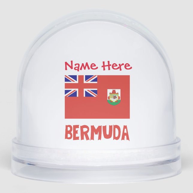 La bandera de Bermudas en Bermudas es personalizad (Anverso)
