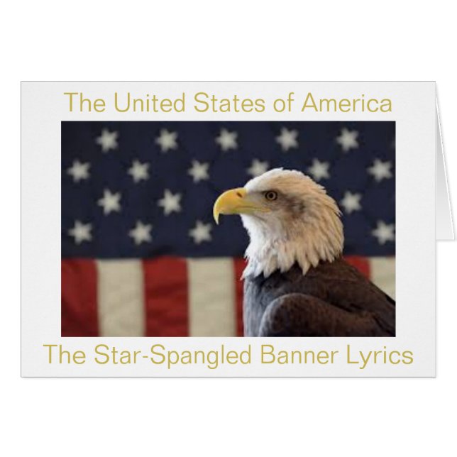 La bandera de los Estados Unidos de América (Anverso (Horizontal))