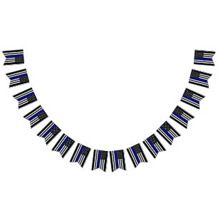 La bandera de los Estados Unidos Thin Blue Line es