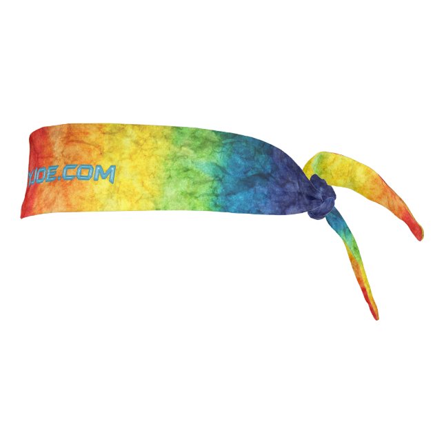 La bandera teñida con efecto arcoíris de SlipperyJ (Girar 90)