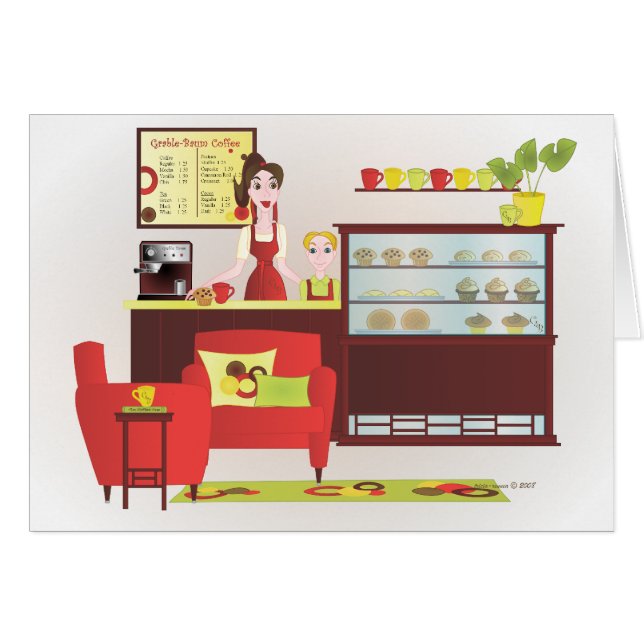 La Barista (Anverso (Horizontal))