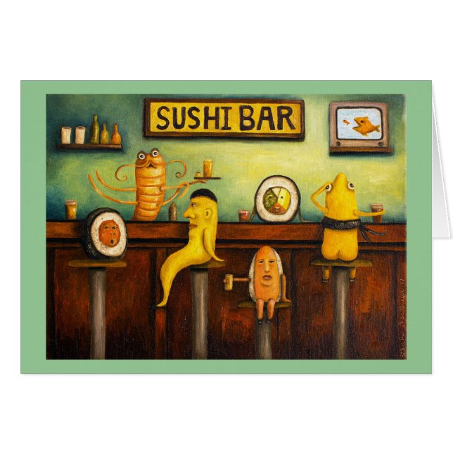 La barra de sushi (Anverso (Horizontal))